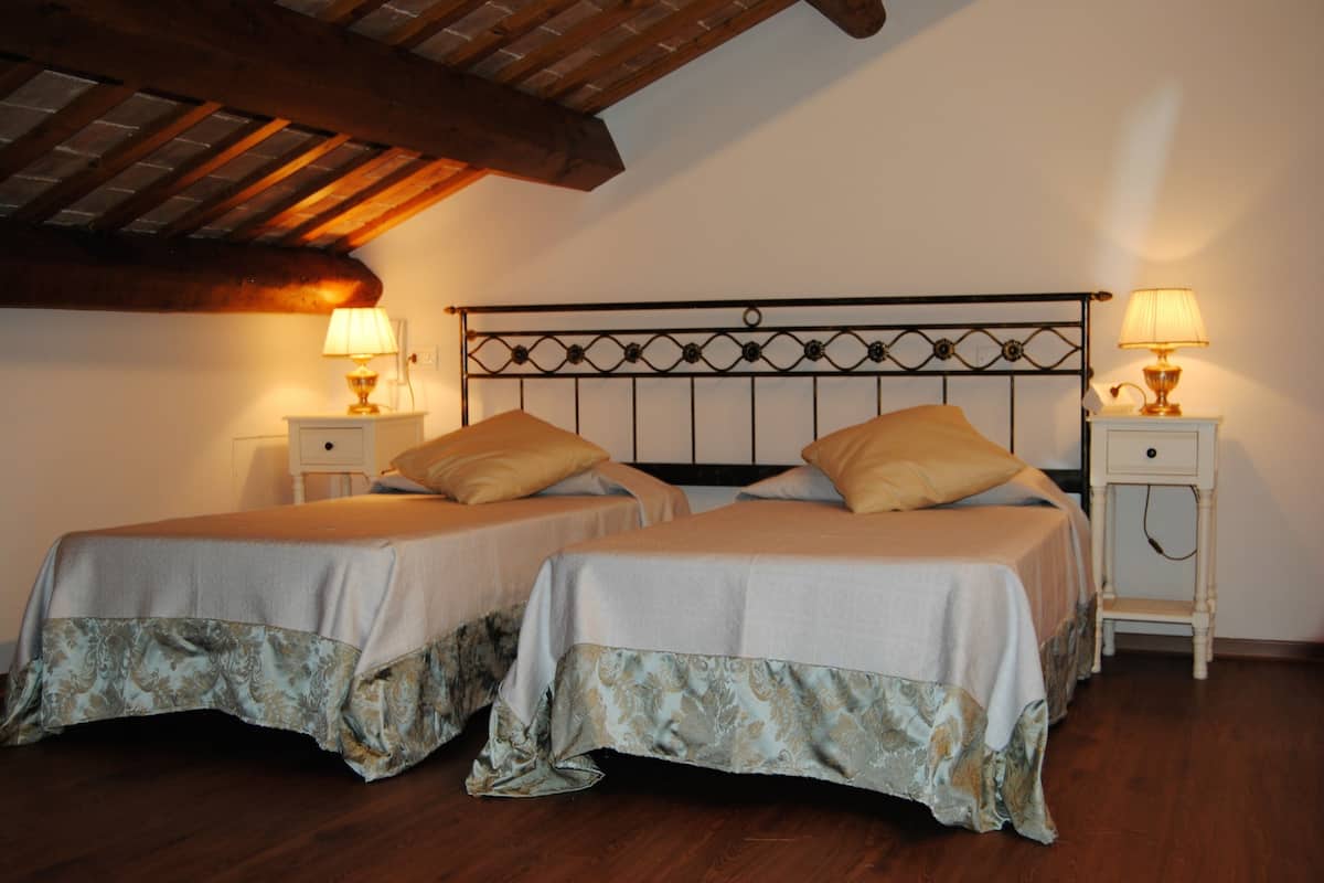 Standard Double or Twin Room, 1 Queen Bed, Non Smoking, Garden View | Minibar, desk, blackout curtains, rollaway beds