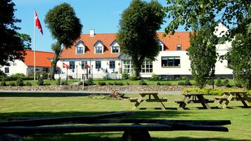 Overnatningsstedets facade