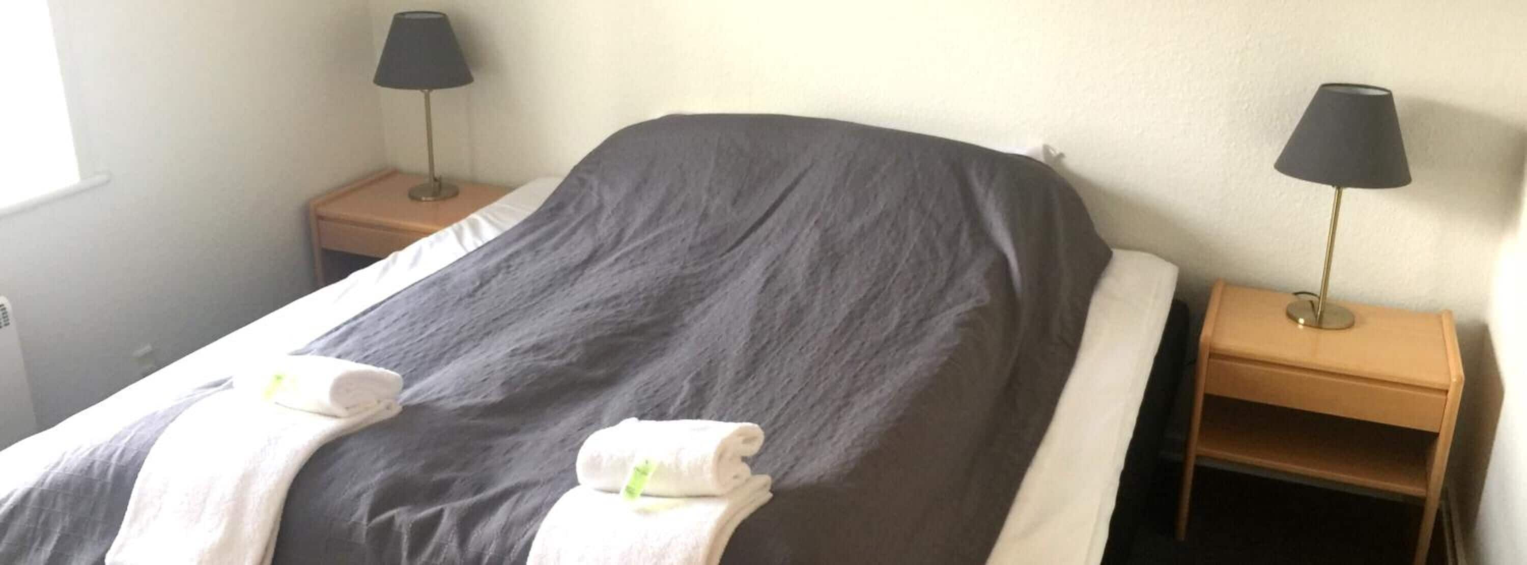 1 bedroom, individually furnished, bed sheets