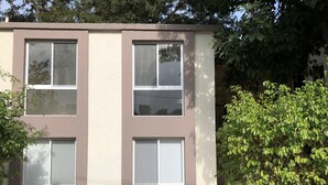 Fassade der Unterkunft