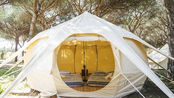 Tent, Shared Bathroom (Lotus - 1 Futon/Every 2 Occupants)