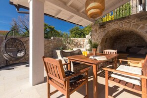 Terrace/patio - House Misto (Dobrinj)