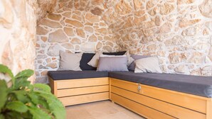 House, 2 Bedrooms | Terrace/patio - House Misto (Dobrinj)