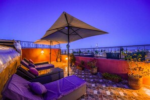 Rooftop terrace - Riad Atlas Mejbar (Marrakech)