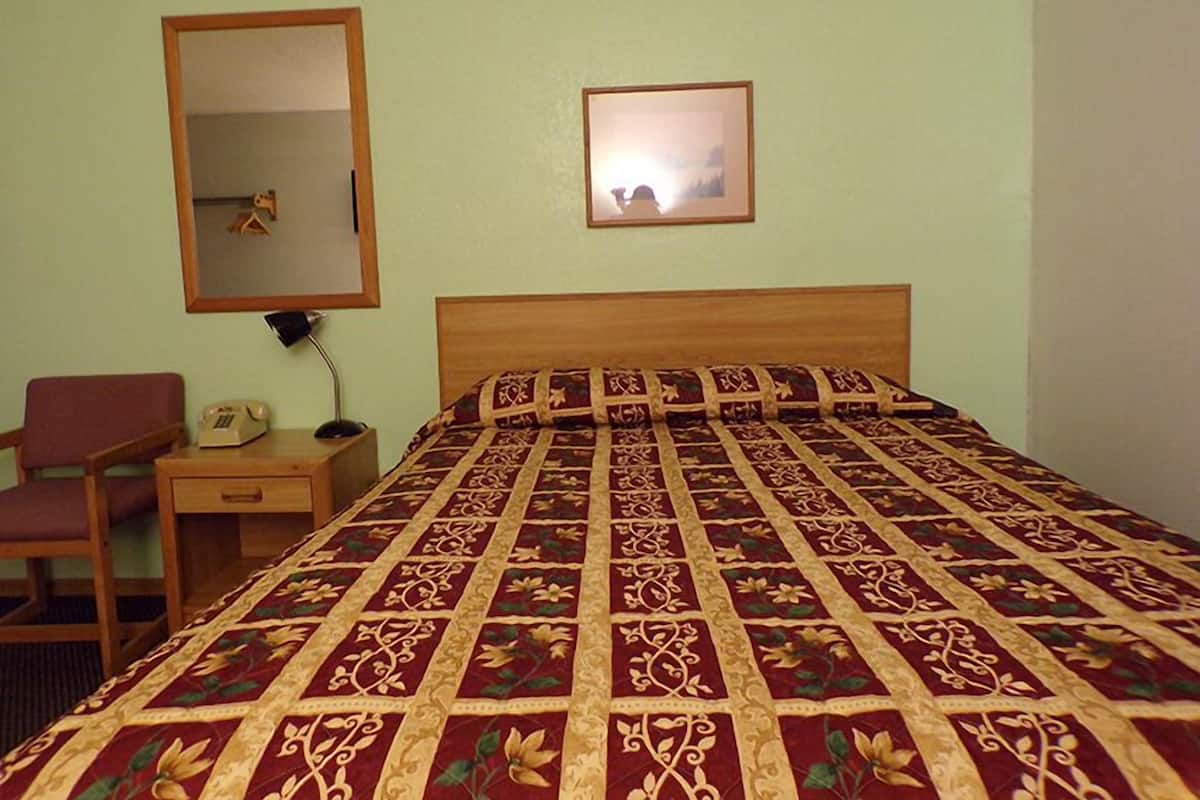 Chambre, 1 grand lit, accessible aux personnes à mobilité réduite, non-fumeur