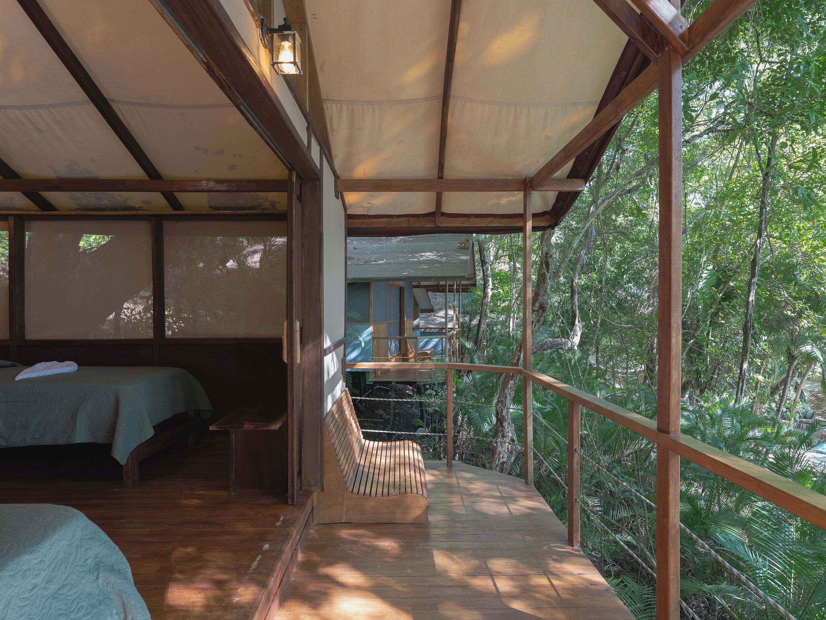 Cabin Premium, 2 giường đơn, ban công, quang cảnh biển | Truy cập Internet không dây miễn phí, bộ trải giường 