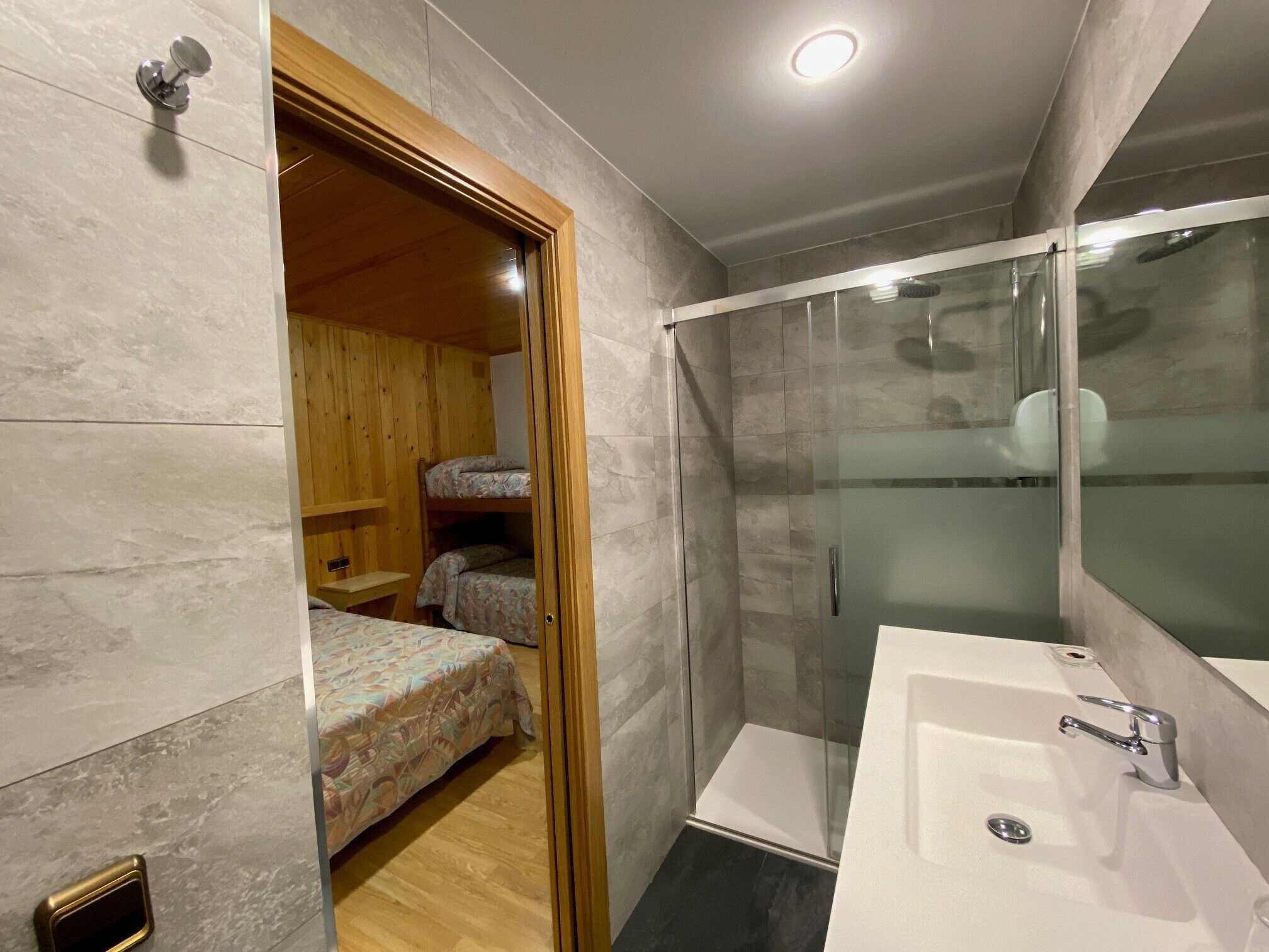 family room | bathroom | free toiletries, hair dryer, towels