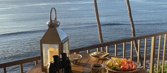 オーシャンフロント-2つのオーシャンビューのベッドルーム-水から20フィート