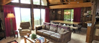 Hillside Chalet at top of Schuss