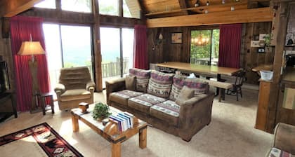 Hillside Chalet at top of Schuss