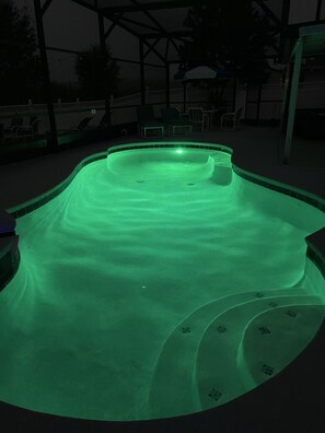 Piscine chauffée