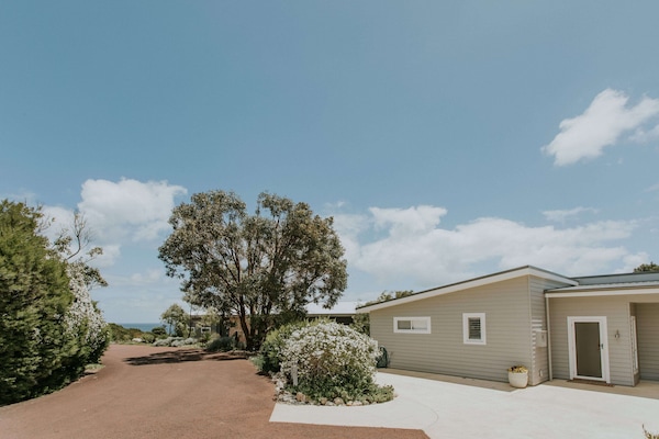 Front of Cliff Beach House