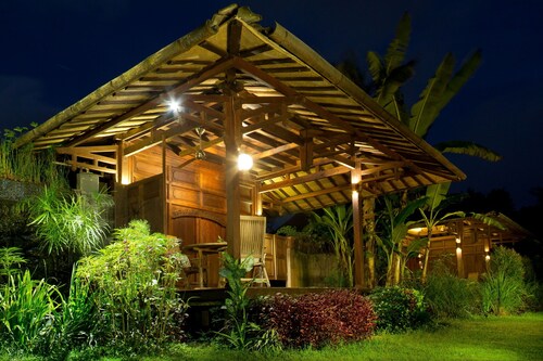 Bungalow 1, eco wooden bungalow in Jogja