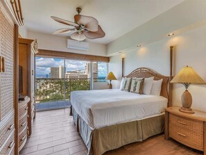 2 bedrooms, iron/ironing board, internet