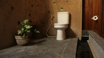Dusche, Handtücher, Seife, Shampoo