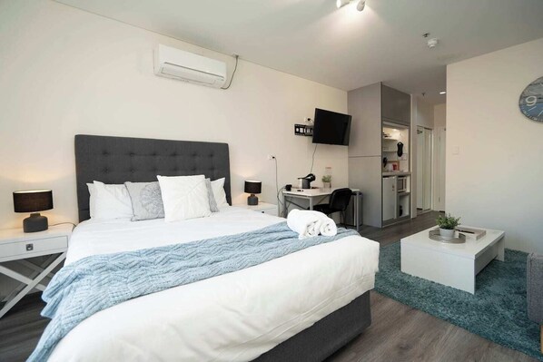 1 bedroom, iron/ironing board, free WiFi, bed sheets