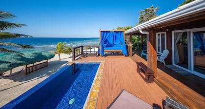 Coral Beach Retreat – Private Beachfront Escape