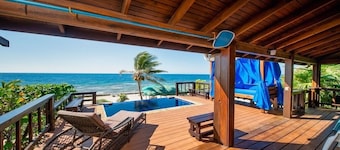 Privado 4 Dormitorio casa de playa con vista panorámica