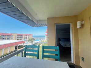 Property grounds - Beach front condo with ocean views and community pool. 2/2 on non drive beach.  (New Smyrna Beach)