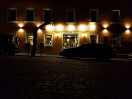 Front of property – evening/night