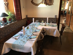Dinner served