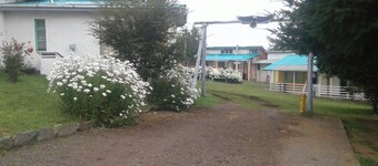 Cabines confortables dans une ferme de Patagonie