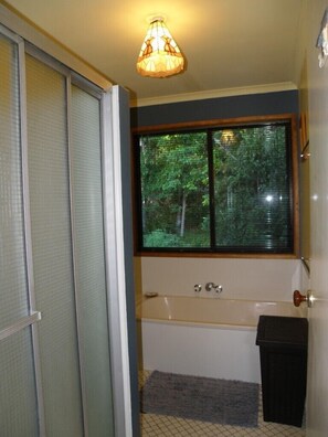 Shower, towels