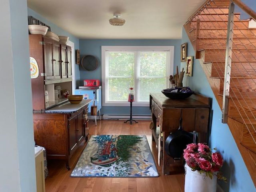 Oceanfront property with spectacular views of Acadia Park and cruise ships. 