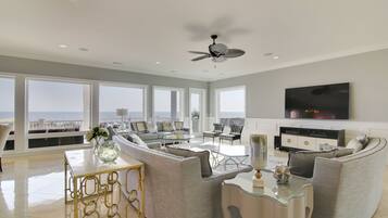 Smart-tv, tv-spel, dvd-spelare och bordsfotboll