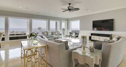 New Oceanfront home with Pool/Spa, Game Rm, Elevator,4 Masters & Movie Theater