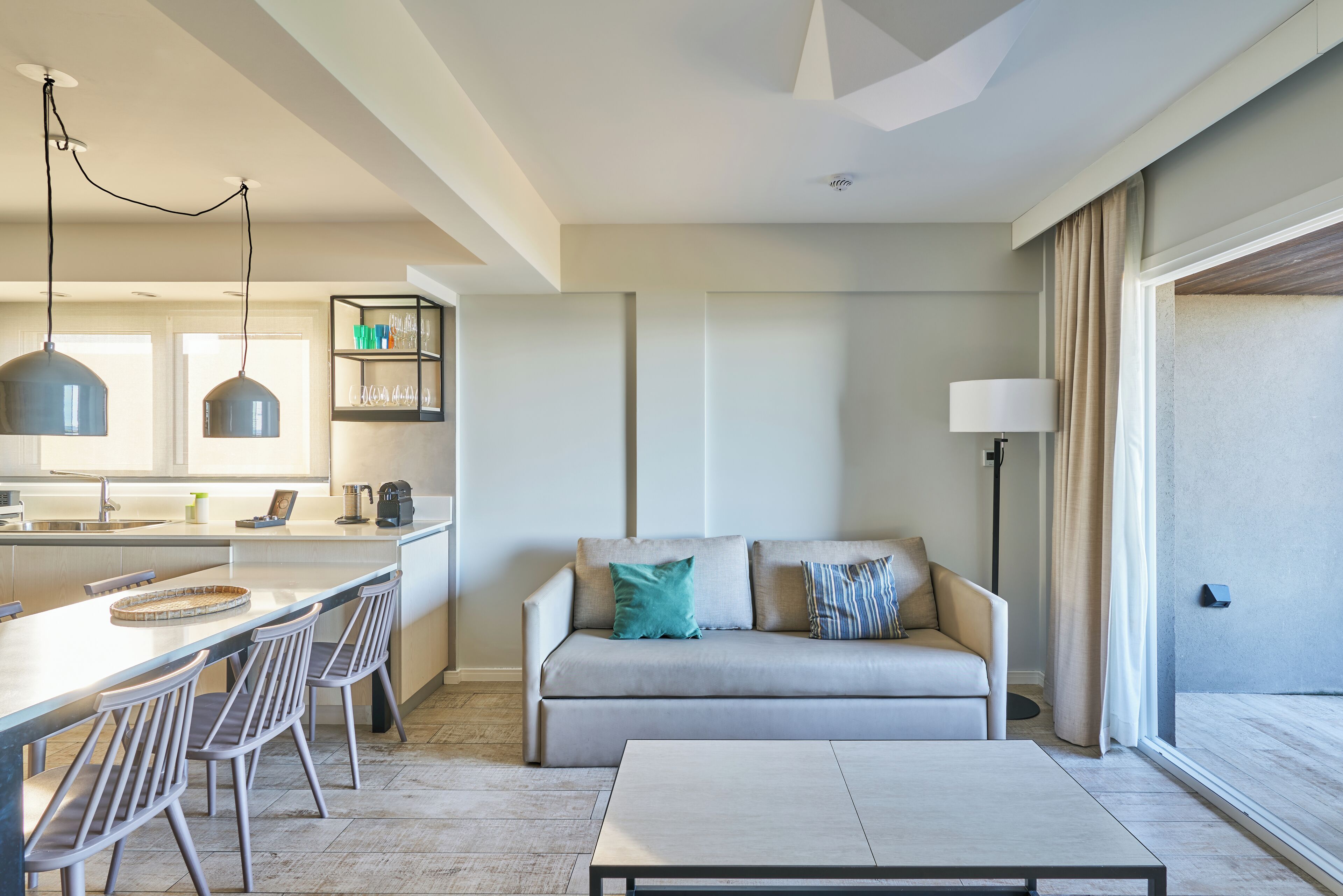 deluxe duplex (almarena) | living area | offices