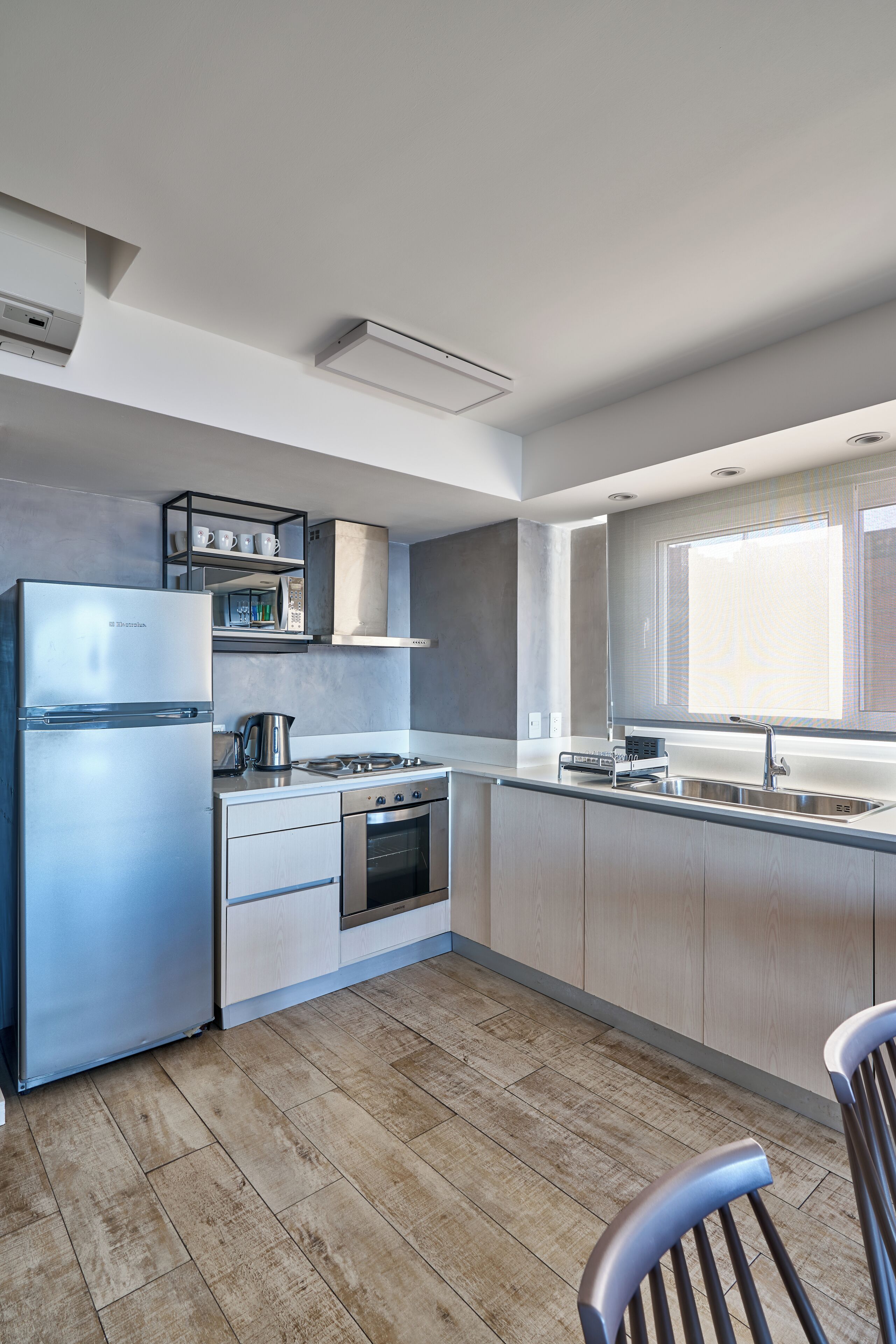 deluxe duplex (almarena) | private kitchen | cleaning supplies, paper towels