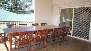 Outdoor dining