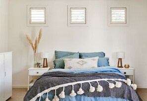 4 bedrooms, iron/ironing board, travel cot, free WiFi