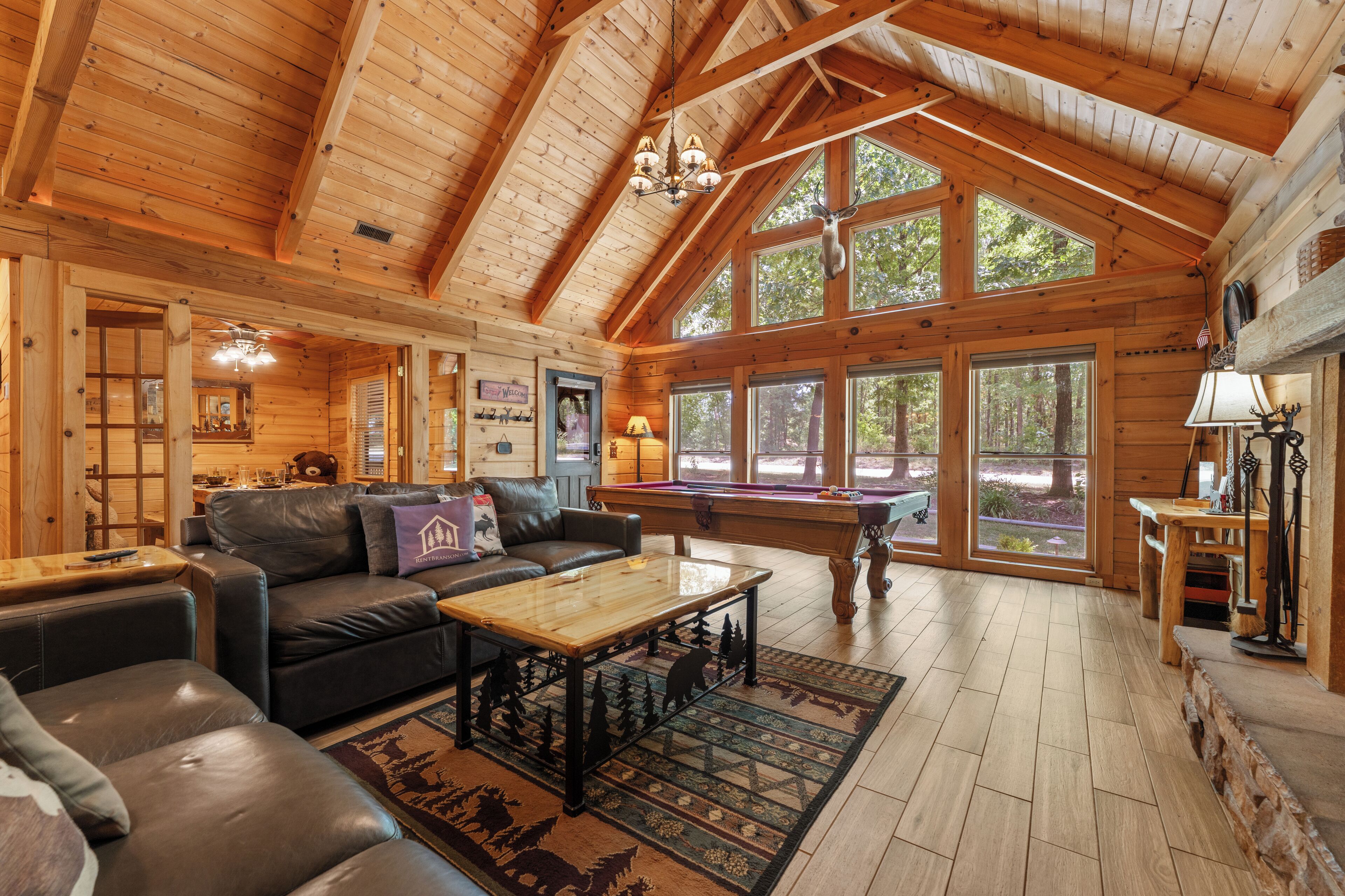 Televisor intel·ligent, llar de foc, reproductor de DVD i estèreo 