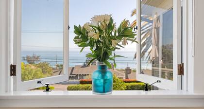 Summerland Beach Views, Relaxing Outdoor Patio, Elevated Interior Style