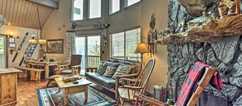 Familiale Lake Arrowhead Cabin w / Mtn. Des vues