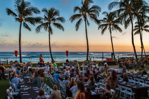 Aussenbereich fĂŒr Bankette