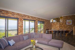 TV, fireplace - Aquila - 4 bedroom home with amazing valley views and swimming pool (Mount View)