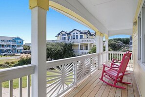Property grounds - Wine N' Sea | 348 ft from the Beach | Dog Friendly, Private Pool, Hot Tub | Duck (Duck)