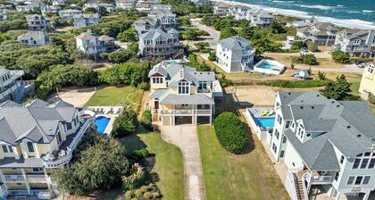 Wine N' Sea | 348 ft from the Beach | Dog Friendly, Private Pool, Hot Tub | Duck