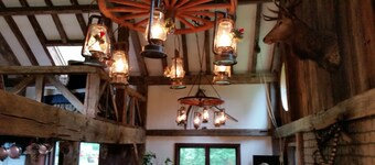 Circa 1840 main taillée Grange