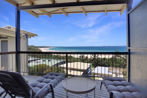 Three bedroom unit on Cylinder Beach with fabulous views.
