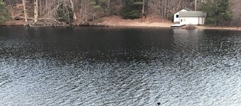 Family friendly lakehouse getaway just steps away from the lake.