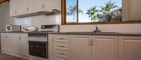 Microwave, oven, stovetop