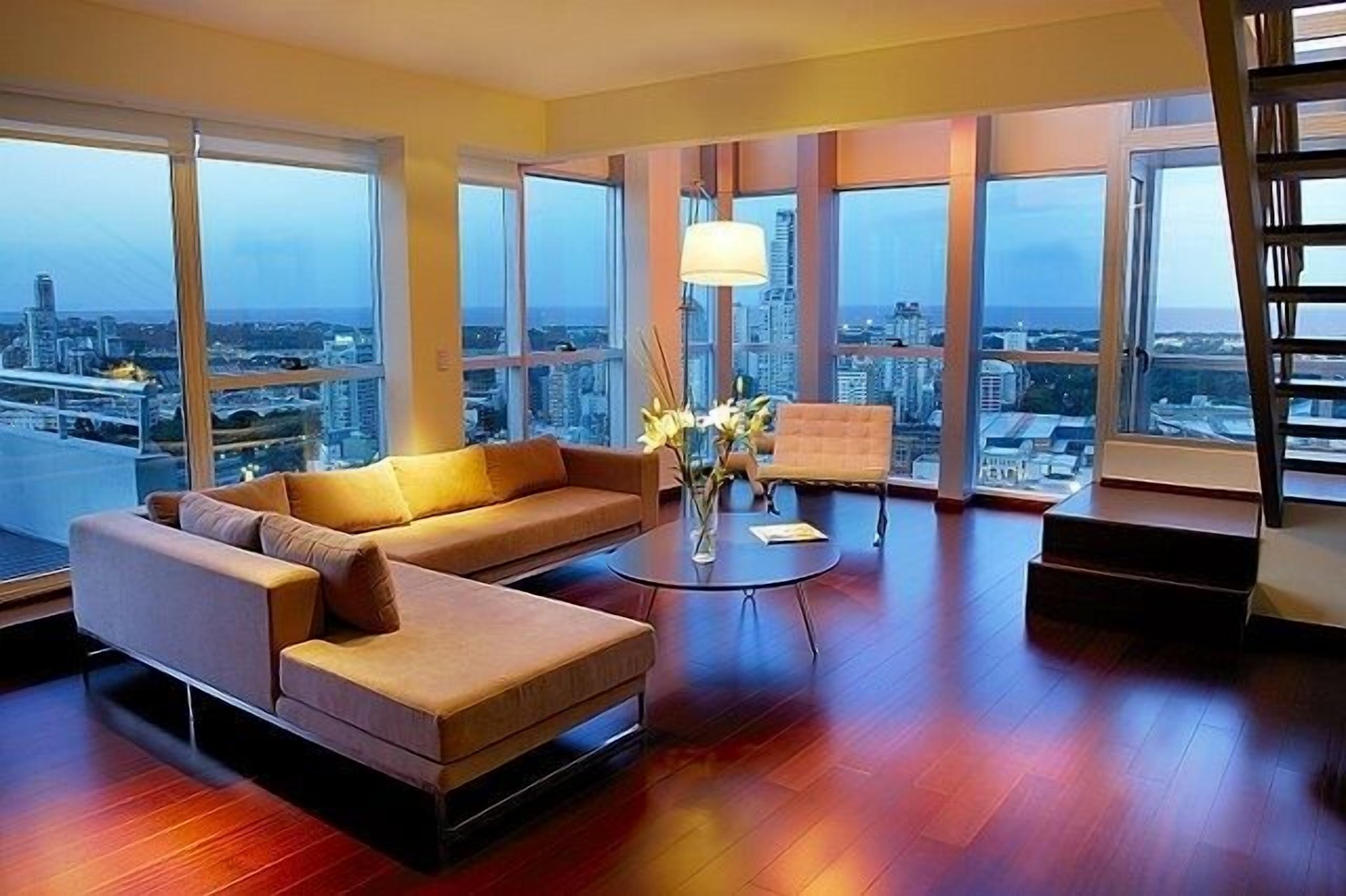 TV, DVD player, music library, video library