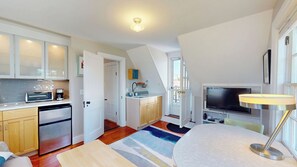 Interior -  West End  Water View,  Large Private Deck,  Steps to Town & Beach, Prkg   7 day (Provincetown)