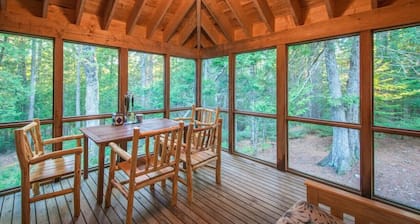 Unique Nature Inspired Home in Woods next to Lake