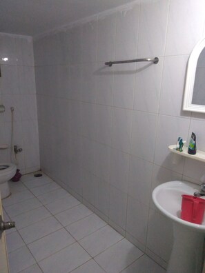 Sèche-cheveux, serviettes fournies