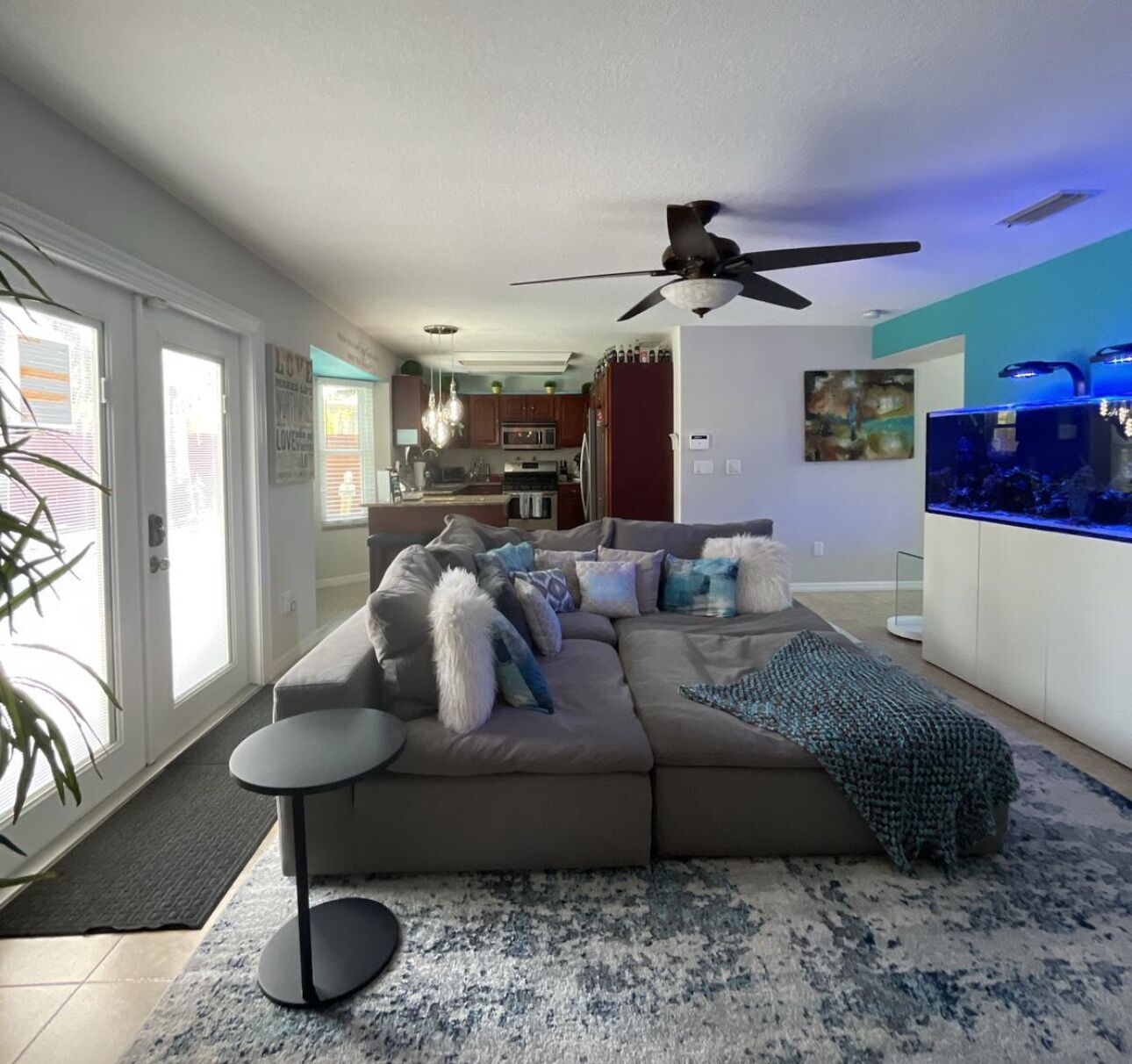 Smart TV, video games, DVD player, books